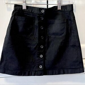 Brandy Melville xxs lightweight denim skirt.